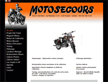 Tablet Screenshot of motosecours.ch